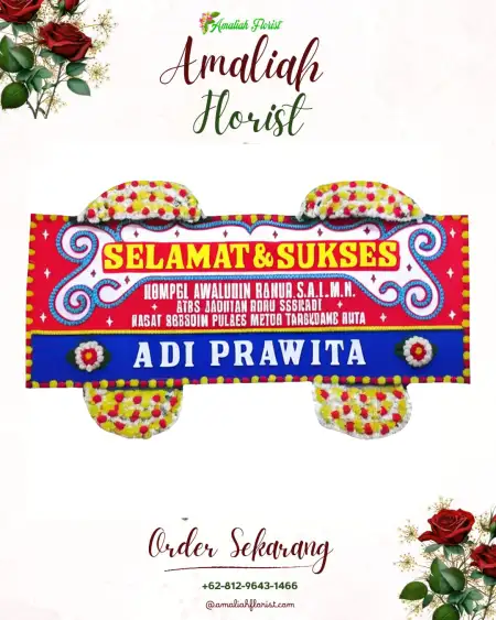 Papan Bunga Ucapan Selamat Cibarani